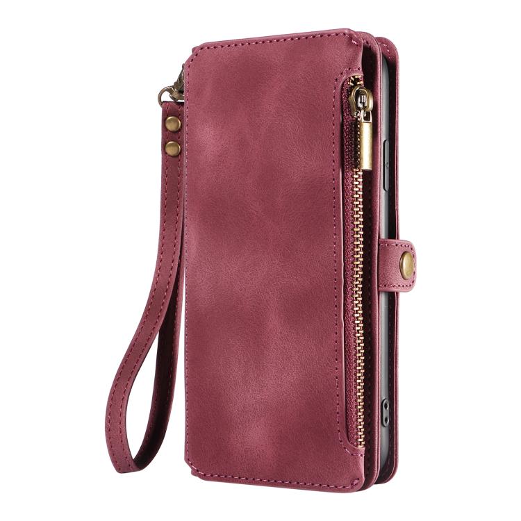 For iPhone 11 Fantasy Multifunctional Zipper Wallet Leather Phone Case(purple) - iPhone 11 Cases by buy2fix | Online Shopping UK | buy2fix