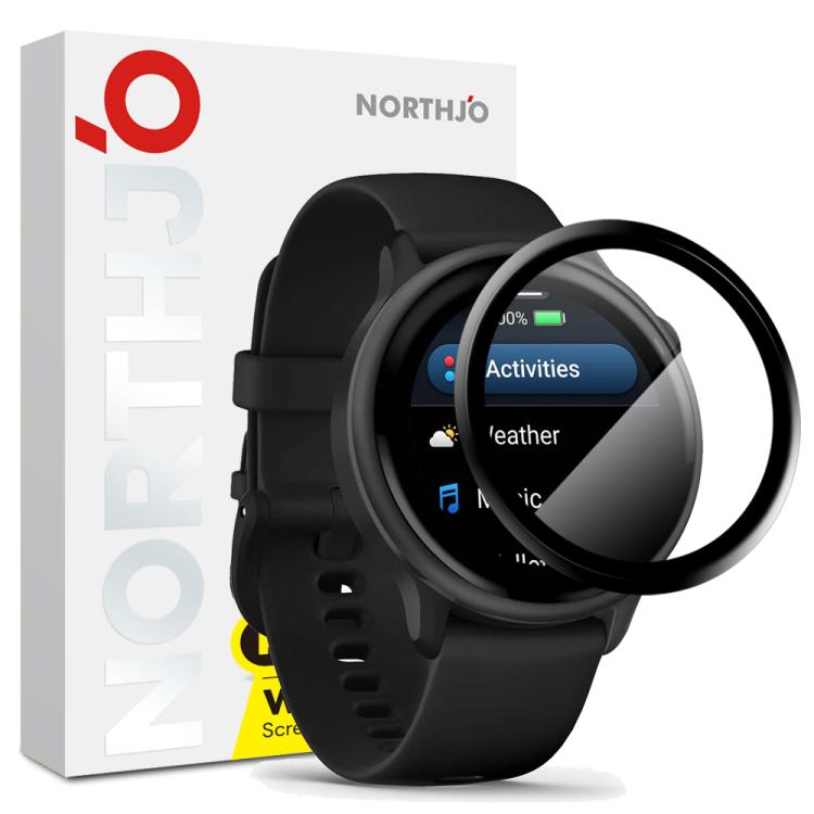For Garmin Vivoactive 6 NORTHJO Watch Screen Protector PMMA Anti Scratch HD Screen Film - Screen Protector by NORTHJO | Online Shopping UK | buy2fix