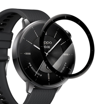 For OPPO Watch X2 Mini NORTHJO Watch Screen Protector PMMA Anti Scratch HD Screen Film(Black) - Screen Protector by NORTHJO | Online Shopping UK | buy2fix