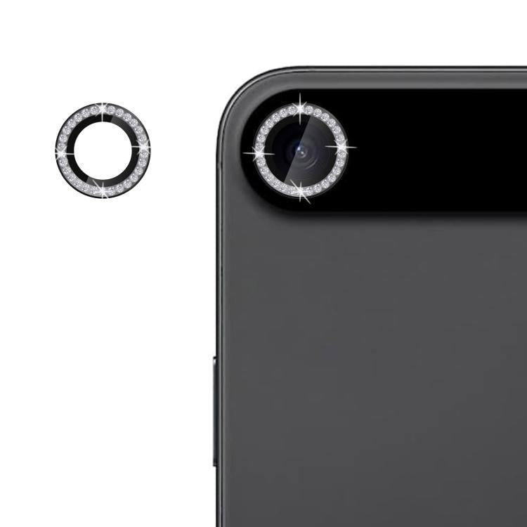 For iPhone 17 Air Kalebol Individual Camera Lens Diamond Ring Protector(Black) - iPhone 17 Air Tempered Glass by Kalebol | Online Shopping UK | buy2fix