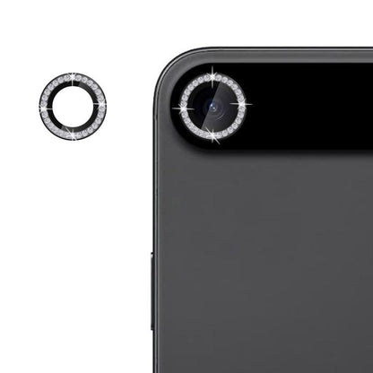 For iPhone 17 Air Kalebol Individual Camera Lens Diamond Ring Protector(Black) - iPhone 17 Air Tempered Glass by Kalebol | Online Shopping UK | buy2fix