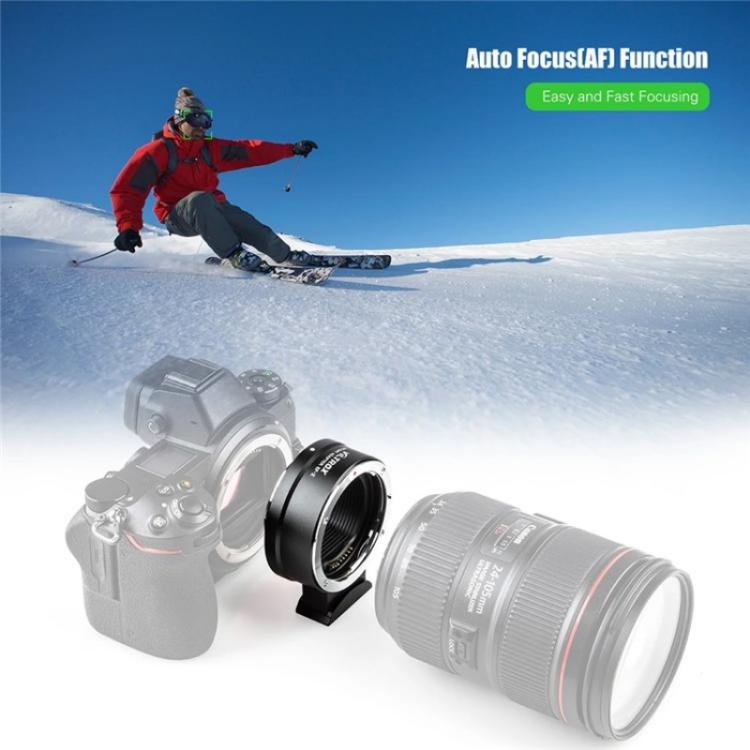 VILTROX  EF-Z For Canon EF to Nikon Z Mount Camera Lens Mount Adapter Ring - Stepping Ring by buy2fix | Online Shopping UK | buy2fix