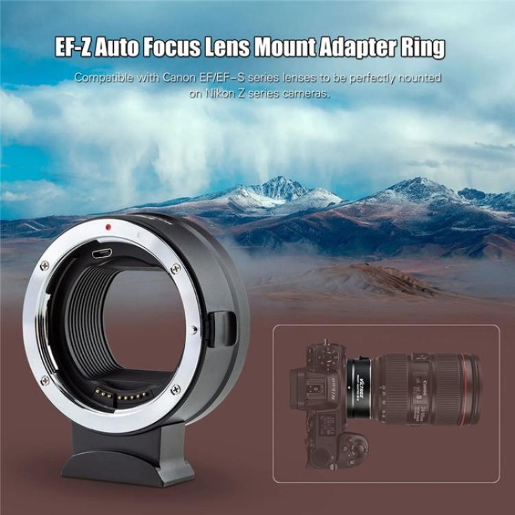 VILTROX  EF-Z For Canon EF to Nikon Z Mount Camera Lens Mount Adapter Ring - Stepping Ring by buy2fix | Online Shopping UK | buy2fix