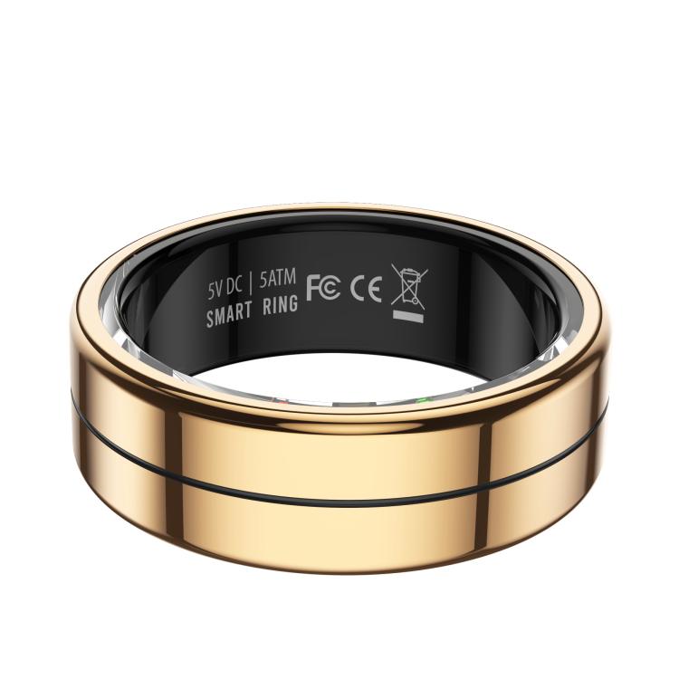 R04 SIZE 8 Smart Ring, Support Heart Rate / Blood Oxygen Monitoring / Sleep / Take Photos(Rose Gold) - Smart Rings / Smart Telephones by buy2fix | Online Shopping UK | buy2fix