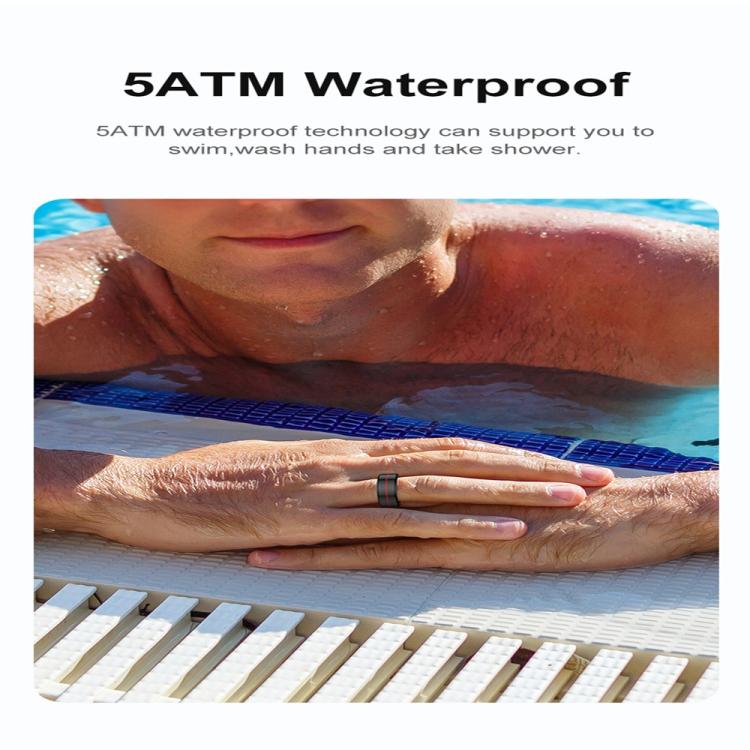 R04 SIZE 9 Smart Ring, Support Heart Rate / Blood Oxygen / Sleep Monitoring / Take Photos(Rose Gold) - Smart Rings / Smart Telephones by buy2fix | Online Shopping UK | buy2fix