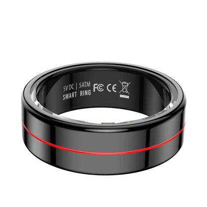 R04 SIZE 10 Smart Ring, Support Heart Rate / Blood Oxygen / Sleep Monitoring / Take Photos(Black) - Smart Rings / Smart Telephones by buy2fix | Online Shopping UK | buy2fix