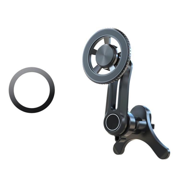 V005 360 Degree Rotatable Air Vent Holder Bracket Compatible With MagSafe Car Phone Mount(Gear Type) - Universal Car Holders by buy2fix | Online Shopping UK | buy2fix