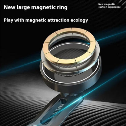 V004 Adjustable Angle Cellphone Bracket Compatible MagSafe Car Phone Holder Air Vent Mount - Universal Car Holders by buy2fix | Online Shopping UK | buy2fix