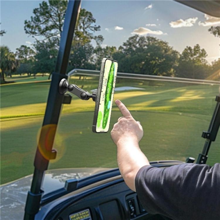 X036 Dual Magnetic MagSafe Lazy Phone Holder for Gym Equipment - Stand by buy2fix | Online Shopping UK | buy2fix