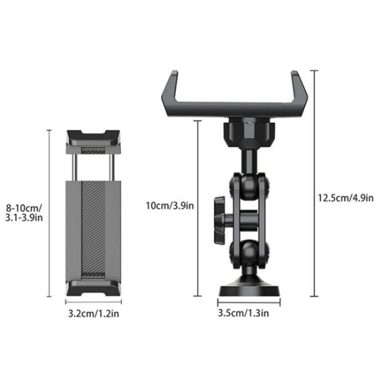 X037 360 Degree Adjustable Magnetic Base Phone Holder for Gym Equipment - Stand by buy2fix | Online Shopping UK | buy2fix