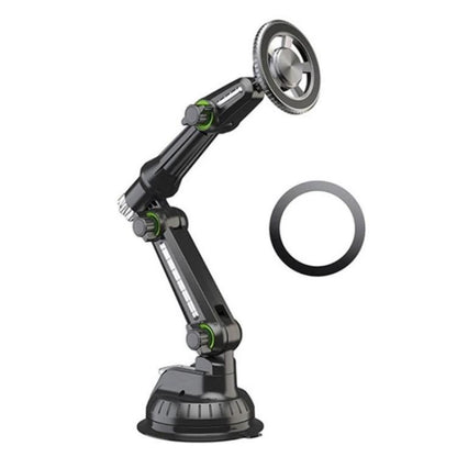 XWJ-JX04 Dashboard Windshield Magnetic Car Mount Suction Cup Base Long Arm Holder(Single Hole) - Universal Car Holders by buy2fix | Online Shopping UK | buy2fix