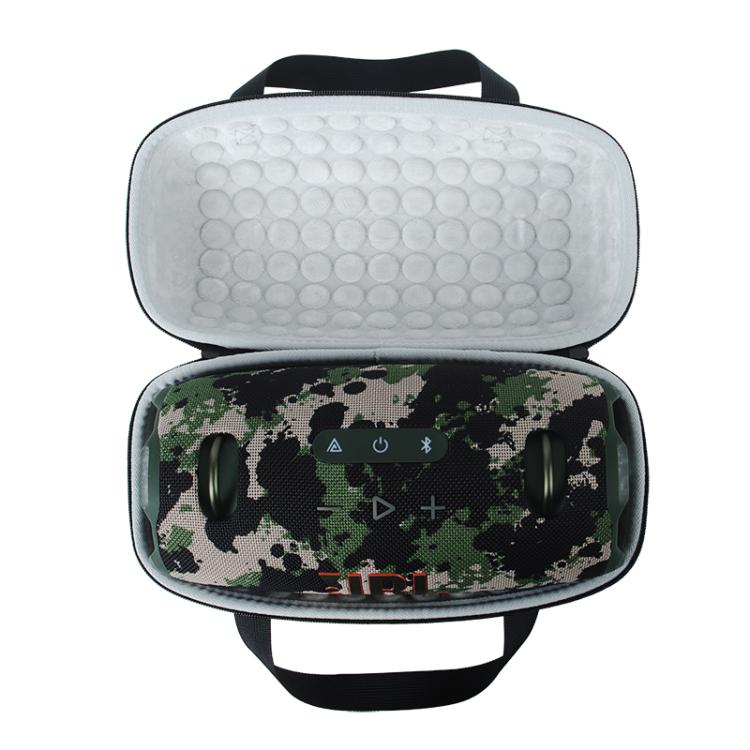 For JBL Xtreme 4 Bluetooth-compatible Speaker Storage Bag Oxford(black+Gray) - Protective Case by buy2fix | Online Shopping UK | buy2fix