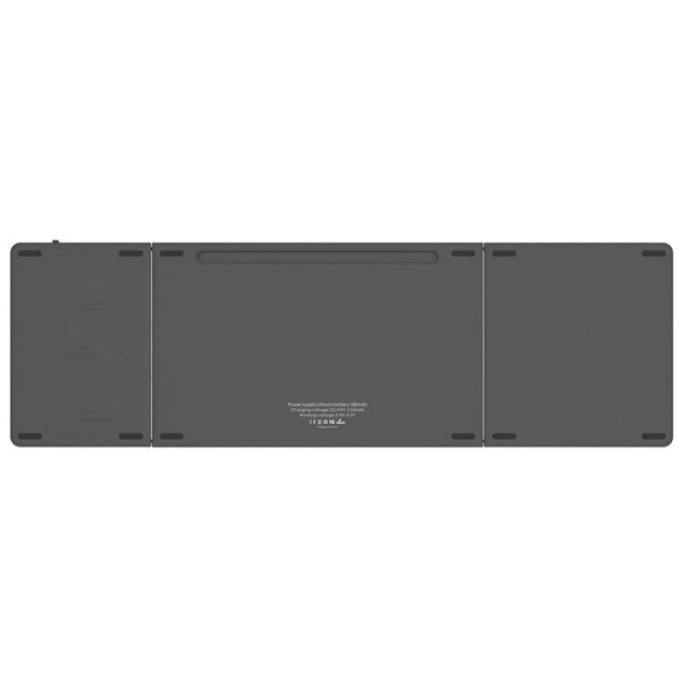 KF86 MAX Foldable Wireless Bluetooth-Compatible Keyboard With Touchpad - Wireless Keyboard by buy2fix | Online Shopping UK | buy2fix