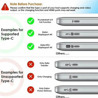 WAVLINK UMD309 Dual HD PD100W 10Gbps USB-A USB-C Docking Station 10 in 1 HUB - USB HUB by WAVLINK | Online Shopping UK | buy2fix