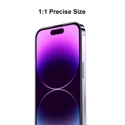 For iPhone 16 JUNSUNMAY 25pcs Anti-Blue Light Silk Print HD Tempered Glass Film - iPhone 16 Tempered Glass by JUNSUNMAY | Online Shopping UK | buy2fix