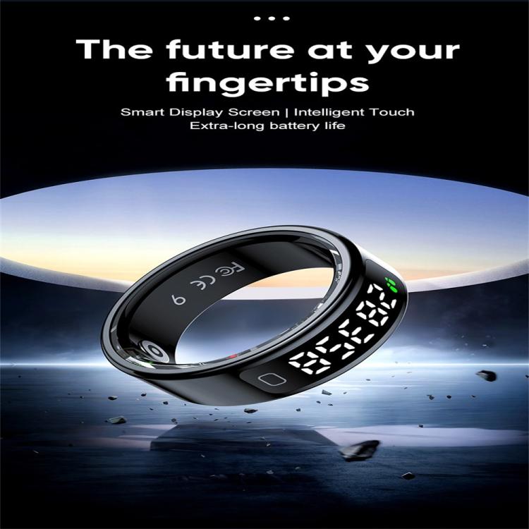 R11C SIZE 9 Smart Ring, Support Heart Rate / Blood Oxygen / Sleep Monitoring / Multiple Sport Modes(Black) - Smart Rings / Smart Telephones by buy2fix | Online Shopping UK | buy2fix