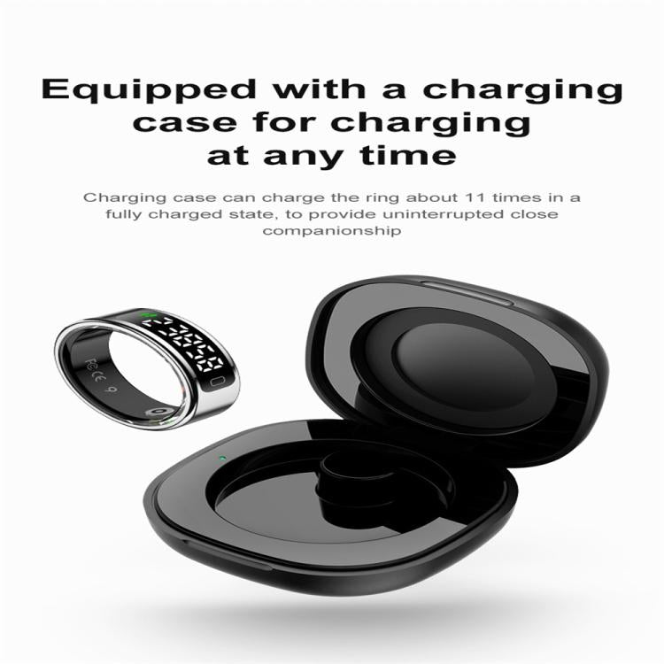 R11C SIZE 9 Smart Ring, Support Heart Rate / Blood Oxygen / Sleep Monitoring / Multiple Sport Modes(Black) - Smart Rings / Smart Telephones by buy2fix | Online Shopping UK | buy2fix