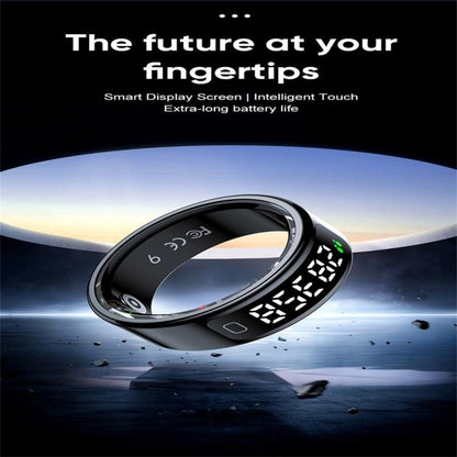 R11C SIZE 13 Smart Ring, Support Heart Rate / Blood Oxygen / Sleep Monitoring / Multiple Sport Modes(Black) - Smart Rings / Smart Telephones by buy2fix | Online Shopping UK | buy2fix