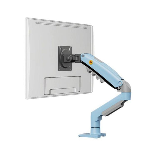 NORTH BAYOU F80 Adjustable Height Monitor Arm 17-30 Inch Displays Desk Mount Stand(Blue) - TV Brackets & Mounts by buy2fix | Online Shopping UK | buy2fix