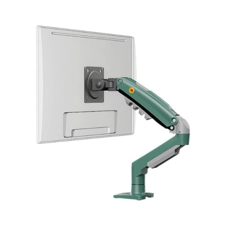 NORTH BAYOU F80 Adjustable Height Monitor Arm 17-30 Inch Displays Desk Mount Stand(Green) - TV Brackets & Mounts by buy2fix | Online Shopping UK | buy2fix