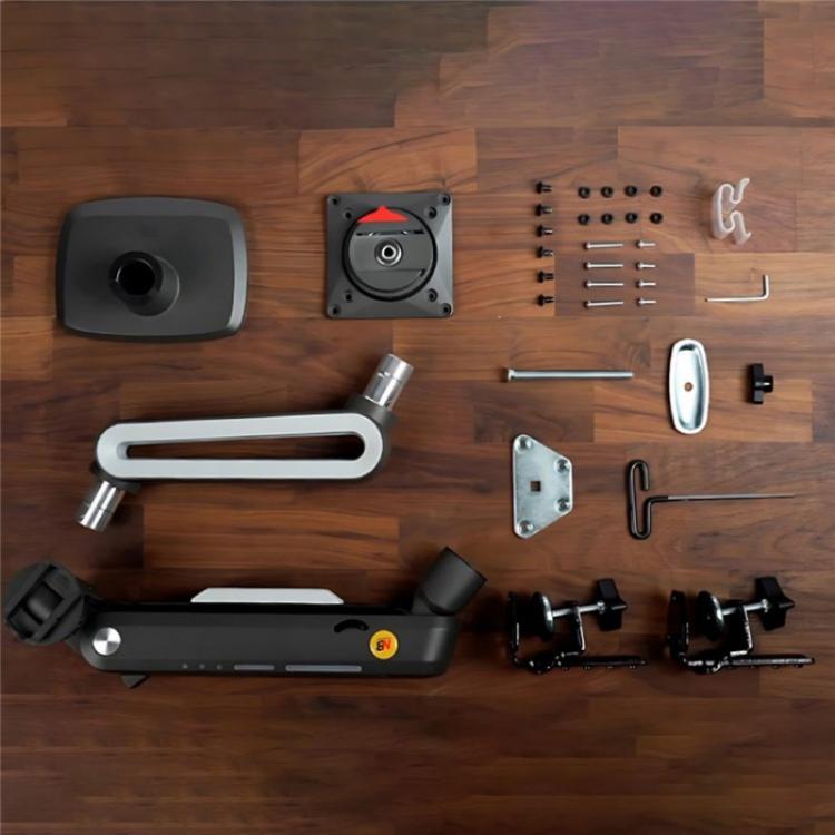 NORTH BAYOU A6 Flat Ultrawide Curved Display Bracket 27-50 Inch Monitors Ergonomic Stand - TV Brackets & Mounts by buy2fix | Online Shopping UK | buy2fix