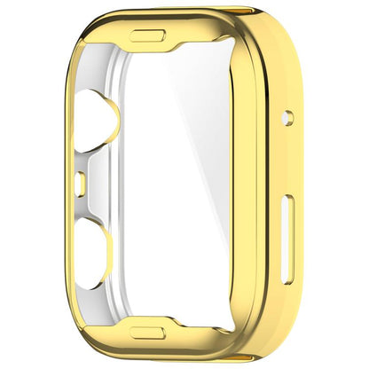 For Huawei Watch Fit 4 Electroplated TPU Full Coverage Watch Protective Case(Gold) - Watch Cases by buy2fix | Online Shopping UK | buy2fix