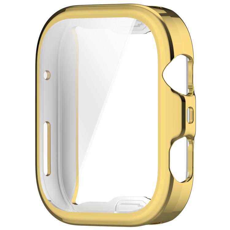 For Huawei Watch Fit 4 Electroplated TPU Full Coverage Watch Protective Case(Gold) - Watch Cases by buy2fix | Online Shopping UK | buy2fix