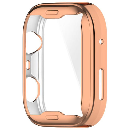 For Huawei Watch Fit 4 Pro Electroplated TPU Full Coverage Watch Protective Case(Rose Gold) - Watch Cases by buy2fix | Online Shopping UK | buy2fix