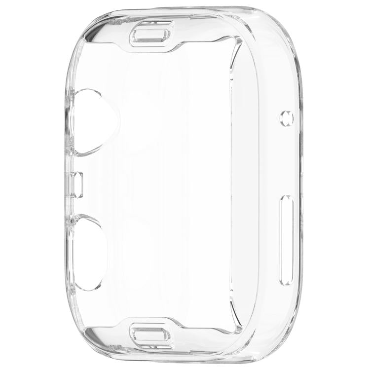 For Huawei Watch Fit 4 Pro Electroplated TPU Full Coverage Watch Protective Case(Transparent) - Watch Cases by buy2fix | Online Shopping UK | buy2fix