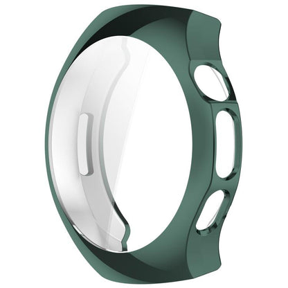 For Huawei Watch 5 42mm Electroplated TPU Full Coverage Watch Protective Case(Green) - Watch Cases by buy2fix | Online Shopping UK | buy2fix