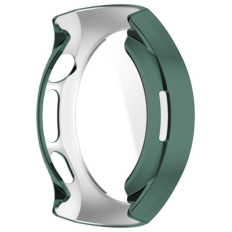 For Huawei Watch 5 42mm Electroplated TPU Full Coverage Watch Protective Case(Green) - Watch Cases by buy2fix | Online Shopping UK | buy2fix