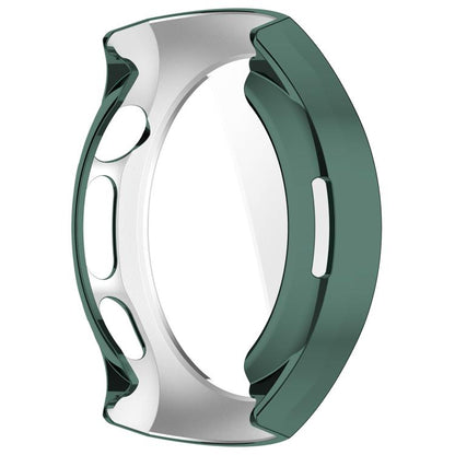 For Huawei Watch 5 42mm Electroplated TPU Full Coverage Watch Protective Case(Green) - Watch Cases by buy2fix | Online Shopping UK | buy2fix