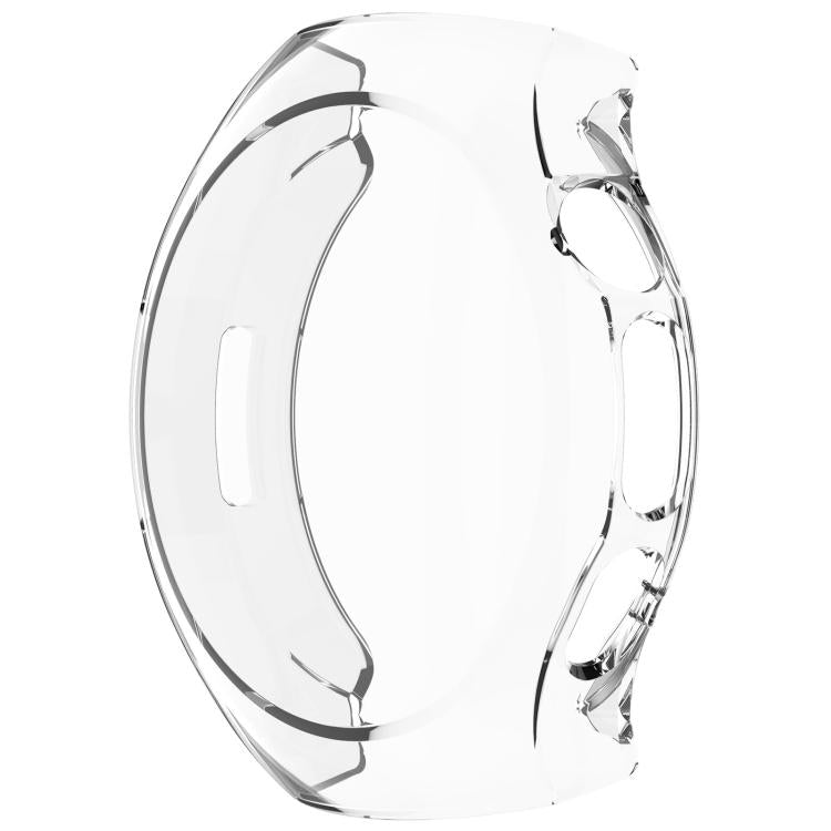 For Huawei Watch 5 46mm Electroplated TPU Full Coverage Watch Protective Case(Transparent) - Watch Cases by buy2fix | Online Shopping UK | buy2fix