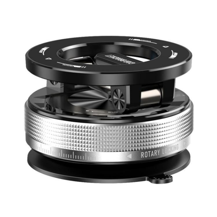 SD08 360 Degree Rotation Magnetic Car Mount Foldable Stand Vacuum Suction Phone Holder - Universal Car Holders by buy2fix | Online Shopping UK | buy2fix