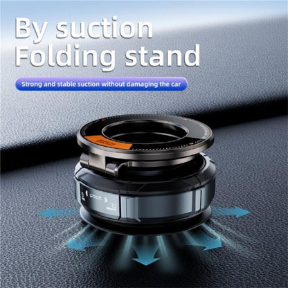 SD07 Magnetic 360 Degree Adjustable Vacuum Suction Phone Holder Car Mount Foldable Stand - Universal Car Holders by buy2fix | Online Shopping UK | buy2fix
