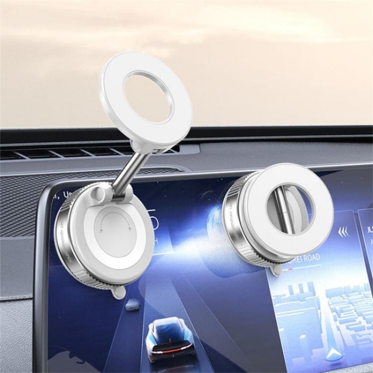K007 Dashboard Stand 360 Degree Rotation Car Suction Cup Base Magnetic Mount Phone Holder(Black) - Universal Car Holders by buy2fix | Online Shopping UK | buy2fix