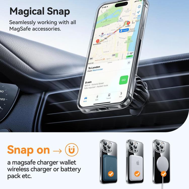 For iPhone 15 Plus Kalebol Highly Transparent PC Hybrid TPU Phone Case - iPhone 15 Plus Cases by Kalebol | Online Shopping UK | buy2fix