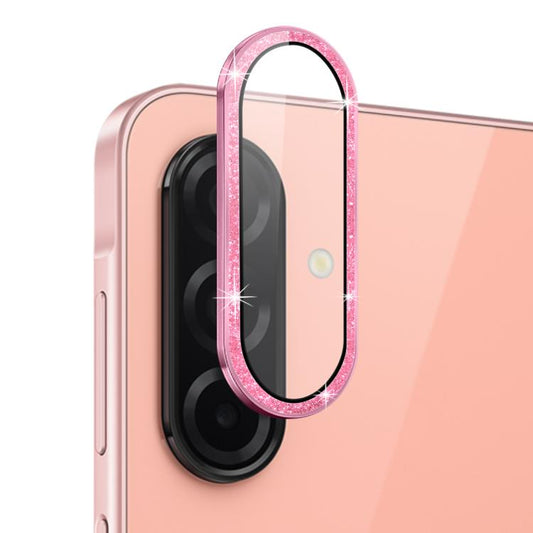 For Samsung Galaxy A26 5G NORTHJO 1 Set Camera Lens Protector Glitter Metal Ring Film(Pink) - For Samsung by NORTHJO | Online Shopping UK | buy2fix