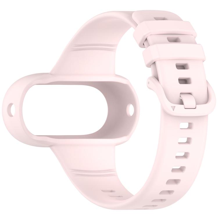 For Insta 360 Go 3 / Go 3S / Go 2 Solid Color Silicone Watch Band(Light Pink) - Case & Bags by buy2fix | Online Shopping UK | buy2fix