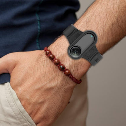 For Insta 360 Go 3 / Go 3S / Go 2 Solid Color Silicone Watch Band(Dark Blue) - Case & Bags by buy2fix | Online Shopping UK | buy2fix