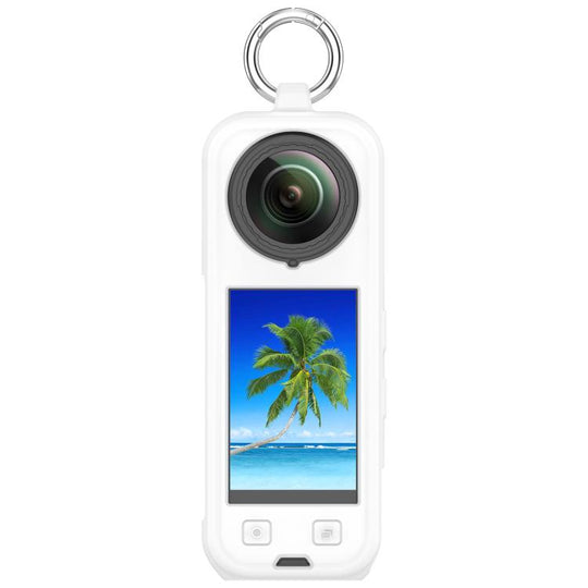 For Insta360 X5 Silicone Protective Case(White)