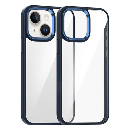 For iPhone 15 Plus Kalebol Gold Shield PC Hybrid TPU Phone Case(Dark Blue) - iPhone 15 Plus Cases by Kalebol | Online Shopping UK | buy2fix
