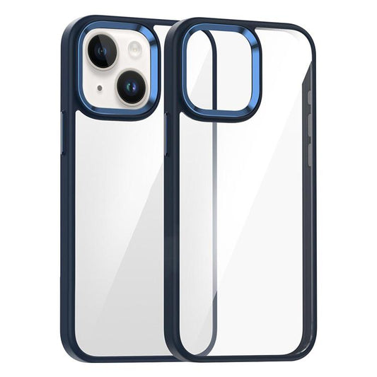 For iPhone 15 Plus Kalebol Gold Shield PC Hybrid TPU Phone Case(Dark Blue) - iPhone 15 Plus Cases by Kalebol | Online Shopping UK | buy2fix