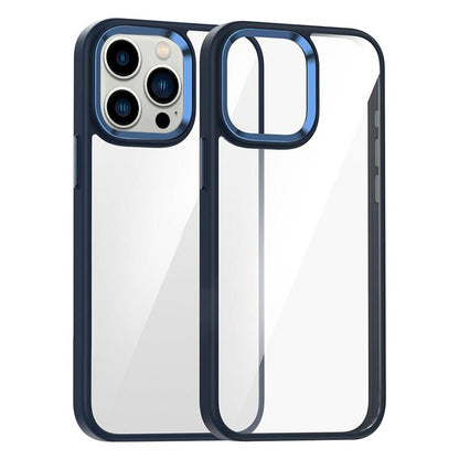 For iPhone 13 Pro Max Kalebol Gold Shield PC Hybrid TPU Phone Case(Dark Blue) - iPhone 13 Pro Max Cases by Kalebol | Online Shopping UK | buy2fix