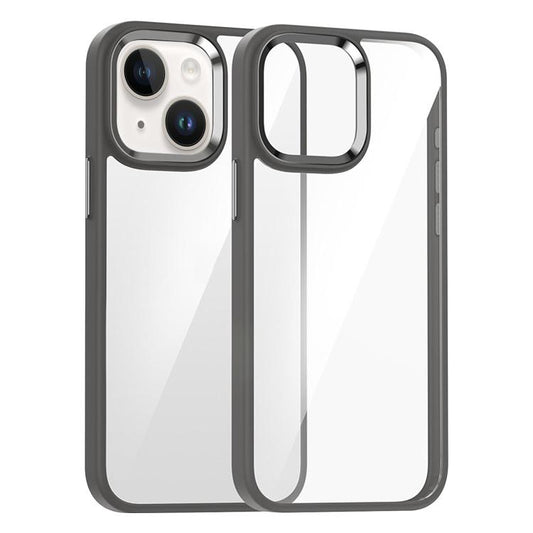 For iPhone 13 Kalebol Gold Shield PC Hybrid TPU Phone Case(Titanium Gray) - iPhone 13 Cases by Kalebol | Online Shopping UK | buy2fix