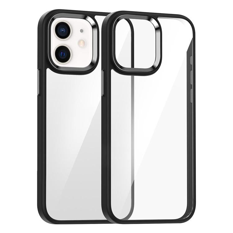 For iPhone 12 Kalebol Gold Shield PC Hybrid TPU Phone Case(Black) - iPhone 12 / 12 Pro Cases by Kalebol | Online Shopping UK | buy2fix