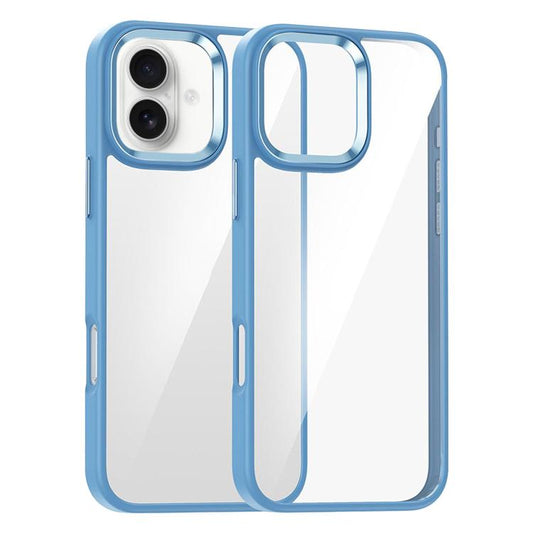 For iPhone 16 Plus Kalebol Gold Shield PC Hybrid TPU Phone Case(Starry Sky Blue) - iPhone 16 Plus Cases by Kalebol | Online Shopping UK | buy2fix