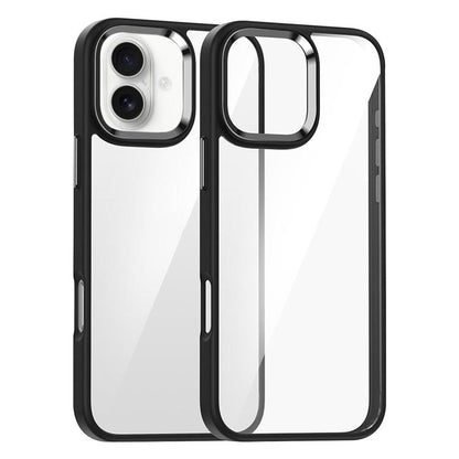 For iPhone 16 Kalebol Gold Shield PC Hybrid TPU Phone Case(Black) - iPhone 16 Cases by Kalebol | Online Shopping UK | buy2fix