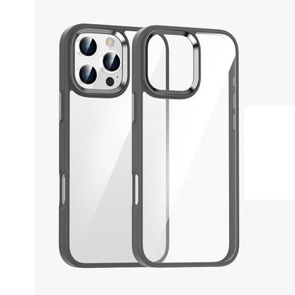 For iPhone 16 Pro Kalebol Gold Shield PC Hybrid TPU Phone Case(Titanium Gray) - iPhone 16 Pro Cases by Kalebol | Online Shopping UK | buy2fix