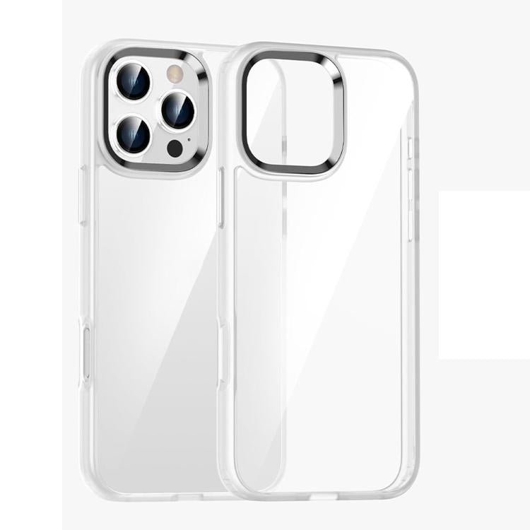 For iPhone 16 Pro Kalebol Gold Shield PC Hybrid TPU Phone Case(Transparent) - iPhone 16 Pro Cases by Kalebol | Online Shopping UK | buy2fix